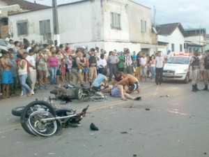 acidente motos