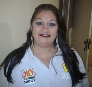 Valdete: morte quando acompanhava shows dos filhos