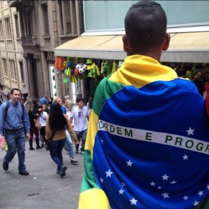 o amor pelo Brasil e pela Seleção está nas ruas (foto Luciana Dias Maluf)
