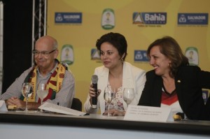 Coletiva dos Cônsules de Portugal e Alemanha Foto: Elói CorrêaqGOVBA