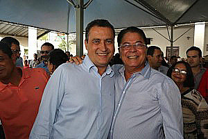 Rui Costa com Almir Melo