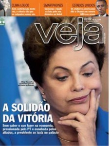 Dilma só ou #VejaBandida cega?