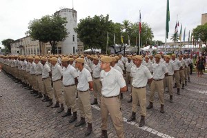 Cerimônia de formatura de 706 Soldados da Polícia Militar. Manu Dias/AGECOM