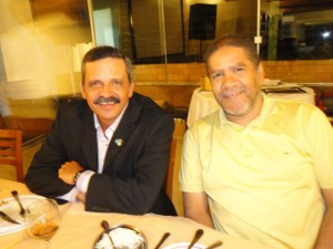 Giorlando (a direita), com Vane.