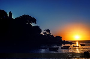 Por do sol em Salvador, pura poesia (foto: )