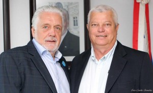 Governador Jaques Wagner em audiência com Presidente PT (BA), Everaldo Anunciação.Fotos: Carla Ornelas/GOVBA