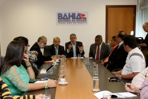 Reunião do comitê organizador da passagem da tocha olímpica pela Bahia.Foto: Camila Souza/GOVBA