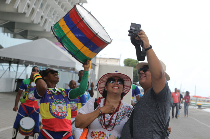 Turismo é aquecido com chegada de Transatlânticos  Foto: Elói Corrêa/GOVBA