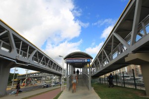 Entrega passarela Flamboyant