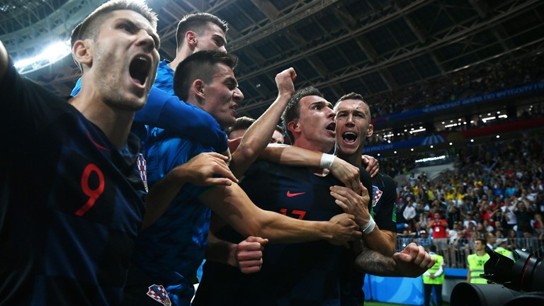 Festa da Croácia na Russia: a caminho da final (Foto FIFA)