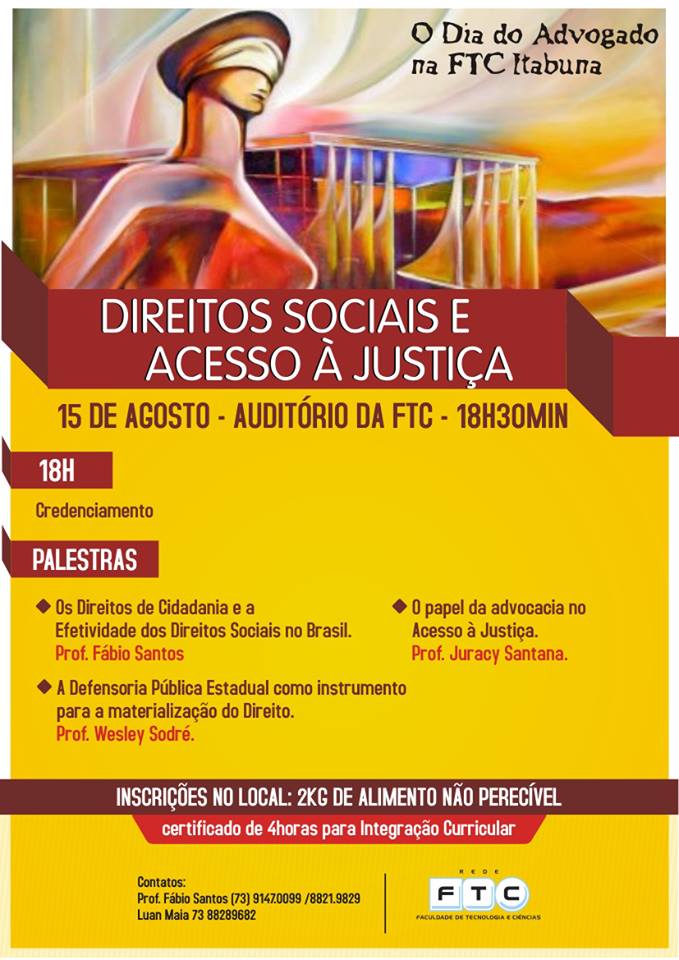 dia do advogado palestra