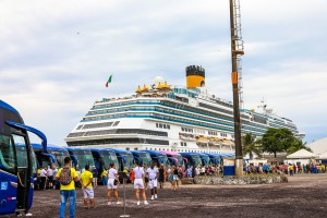 Receptivo do Navio Costa Favolosafoto. Clodoaldo Ribeiro-1 (1)