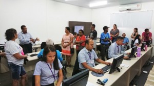 Visita ao Centro de Controle Operacional da Rota Transportes