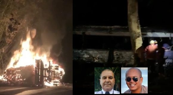 Tragédia na BR-101 deixou cinco mortos, entre eles Carlos Júnior e Jorge Santos (detalhes)