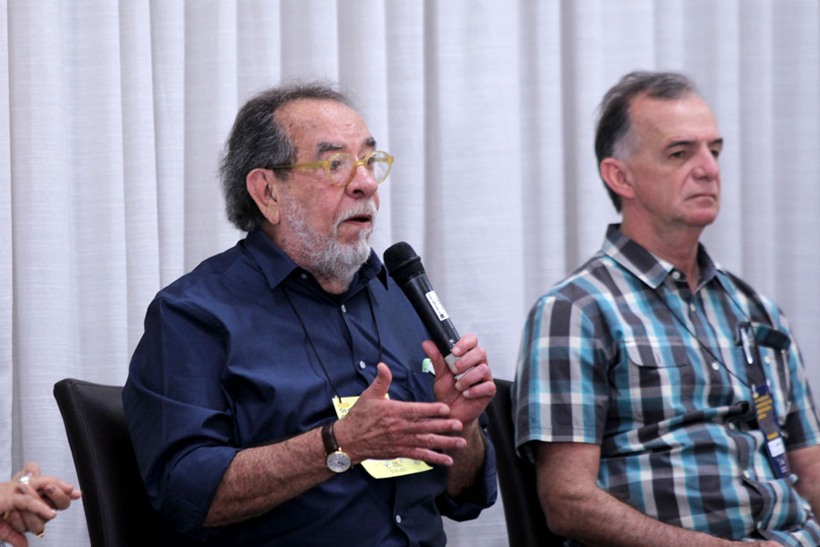Fernando Morais e Chico Malfitani