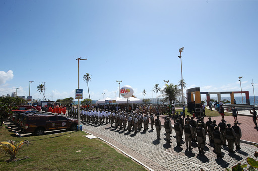 Polícia Militar lança a Operação Verão Foto: Carol Garcia/GOVBA