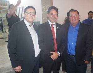 Luciano Veiga, Alessandro Santana e Lero Cunha