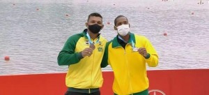 Isaquias e Jack (fotos COB) 