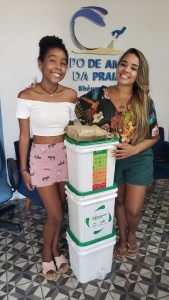 A dona de casa Alboneza e a filha pretendem tornar a casa ´lixo zero´